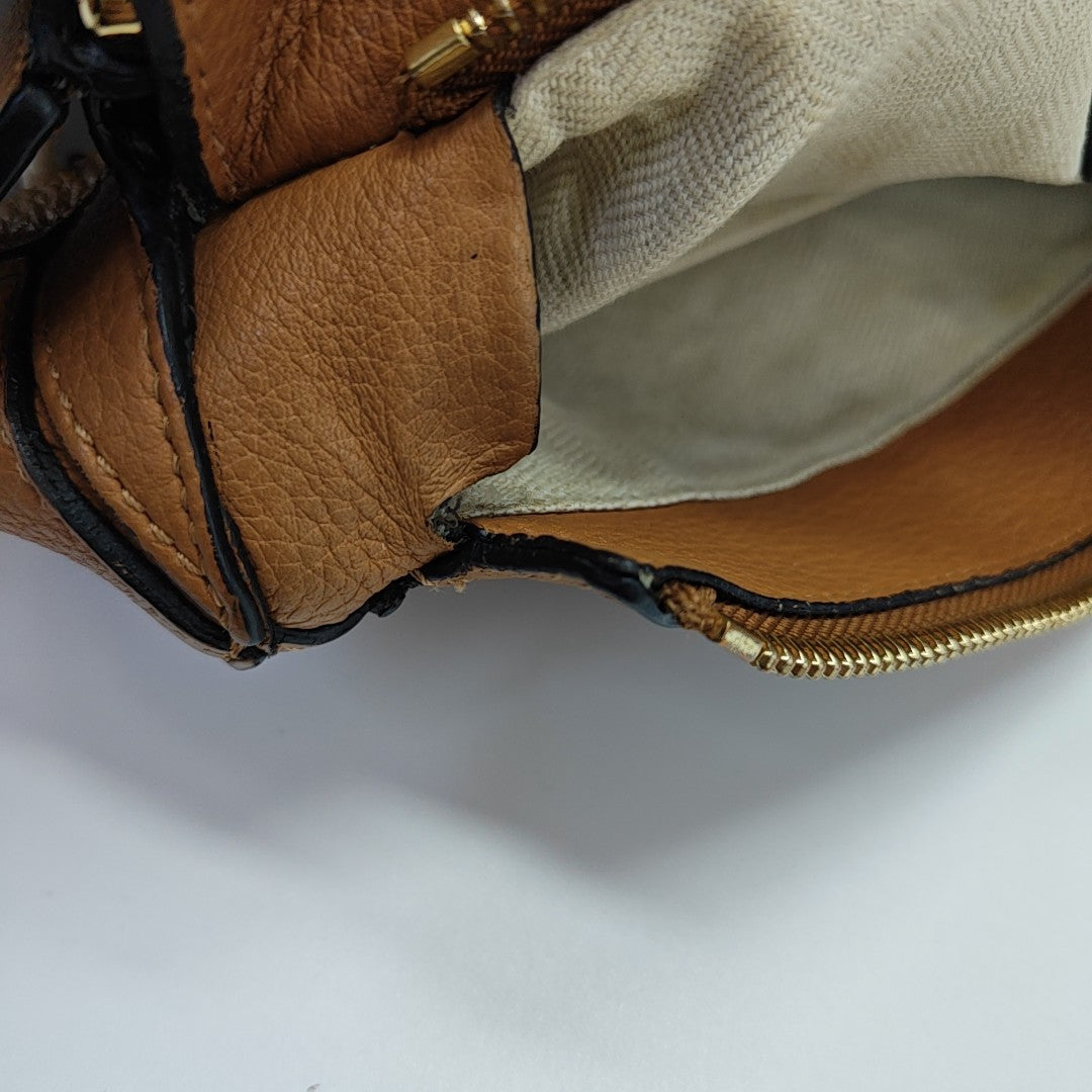 Puzzle Small Calfskin Brown