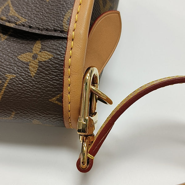 DIANE Monogram Coated Canvas Brown