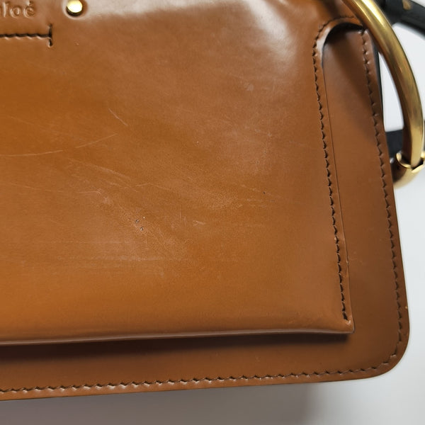 Roy Patent Leather Brown