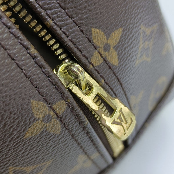 DEAUVILLE Monogram Coated Canvas Brown