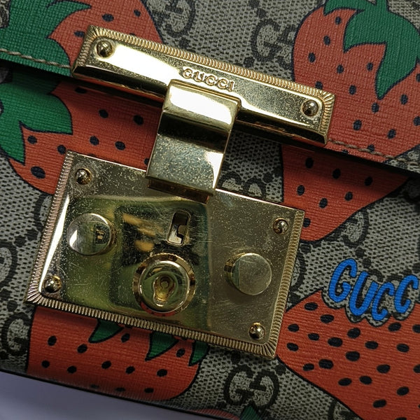 Padlock Small Monogram Coated Canvas Multicolor