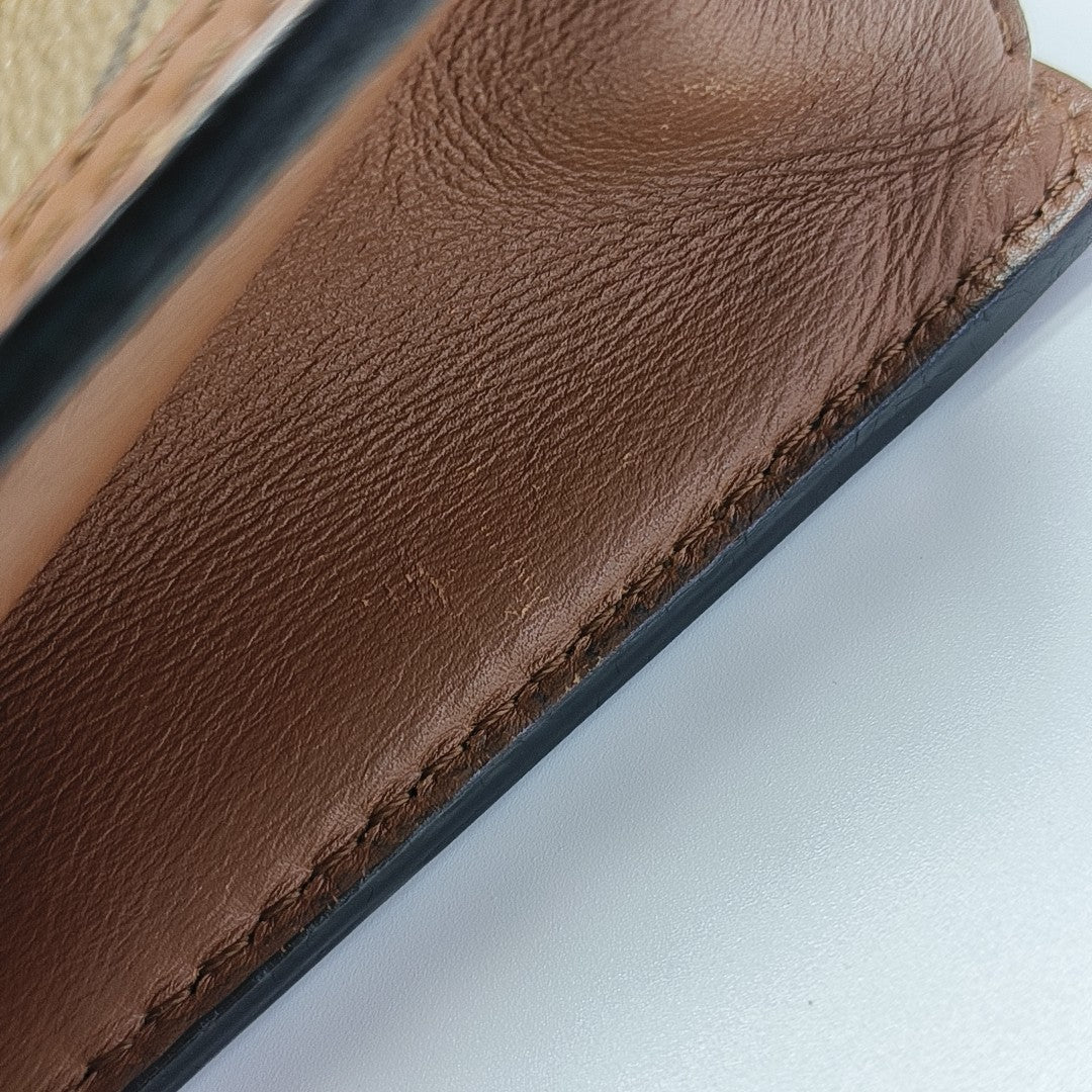 DAUPHINE WOC Monogram Coated Canvas Brown