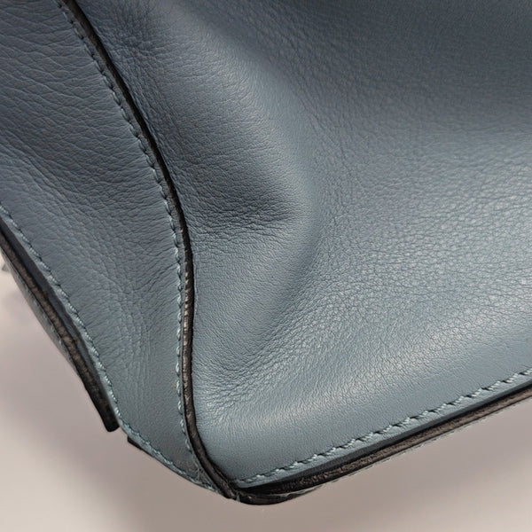 Puzzle Small Calfskin Blue