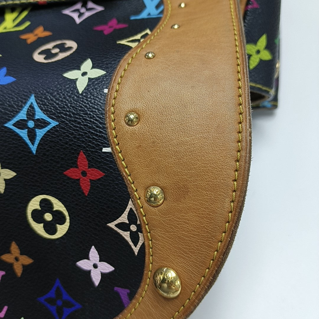 LV × TM BEVERLY GM Monogram Coated Canvas Black