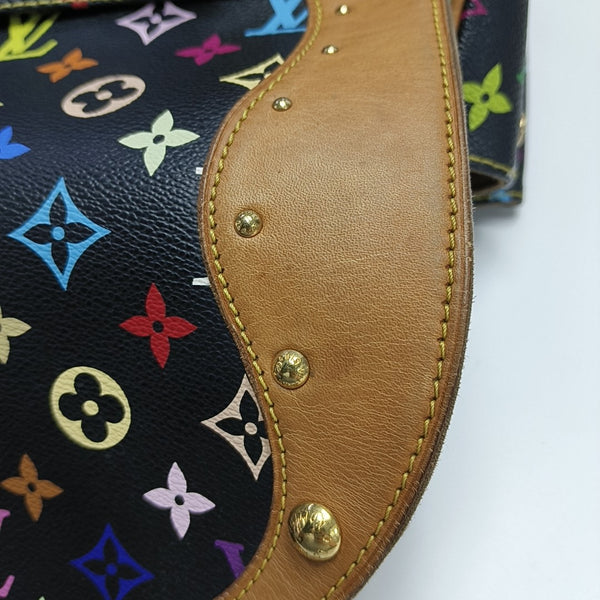 LV × TM BEVERLY GM Monogram Coated Canvas Black