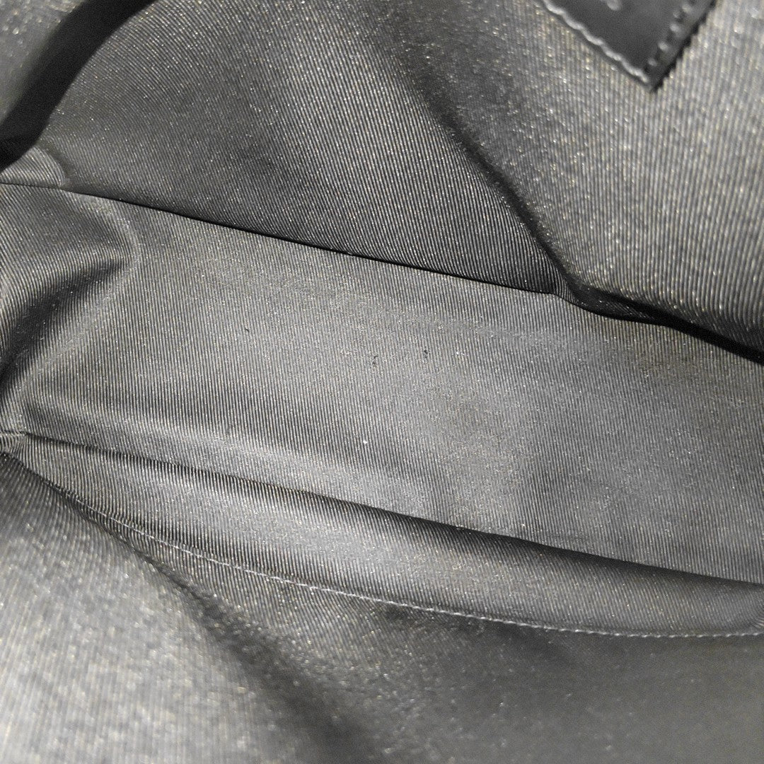 VOYAGER PM Monogram Coated Canvas Black