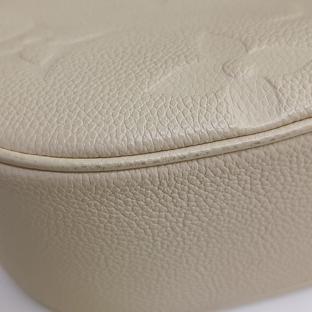 BAGATELLE Monogram Calfskin White
