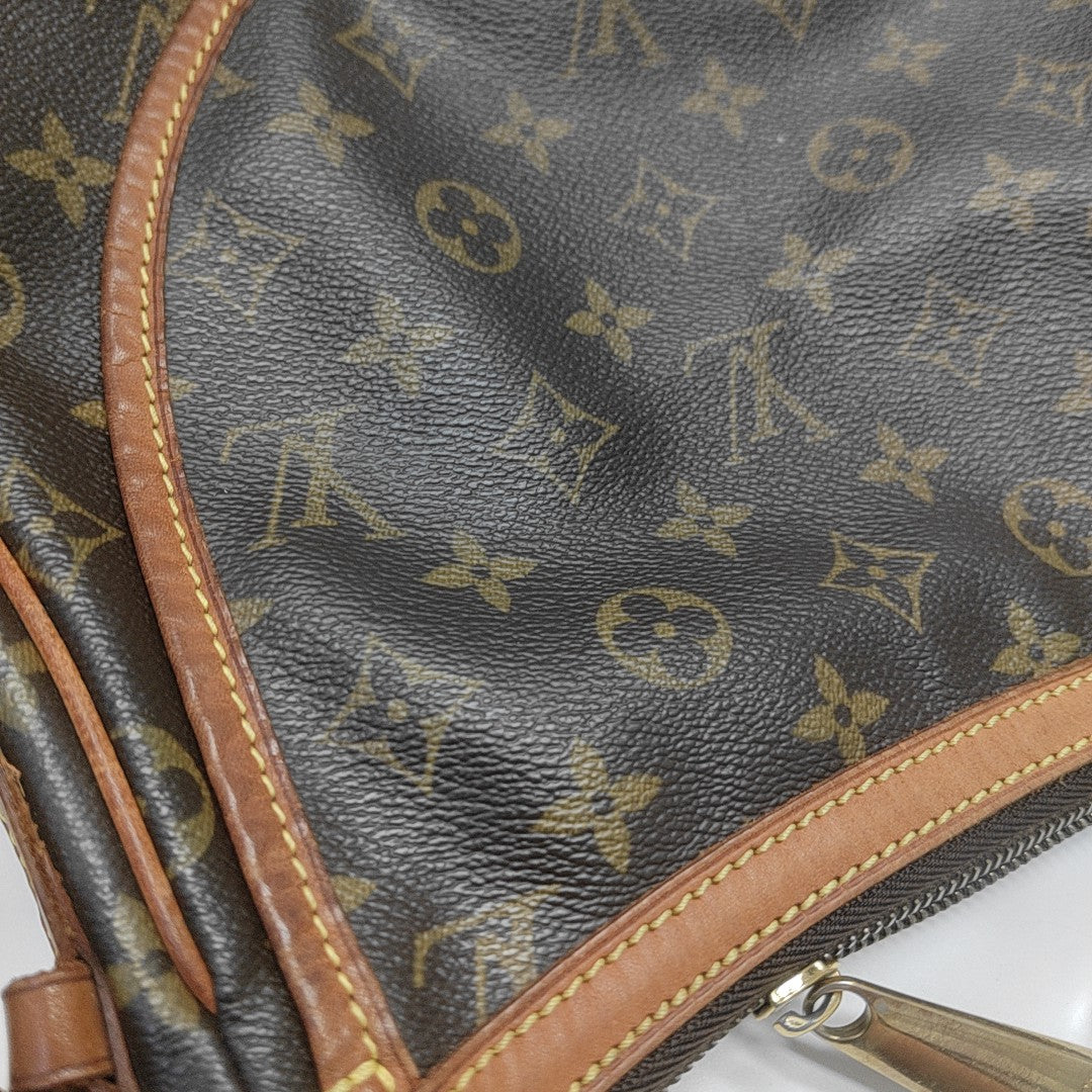 TULUM GM Monogram Coated Canvas Brown