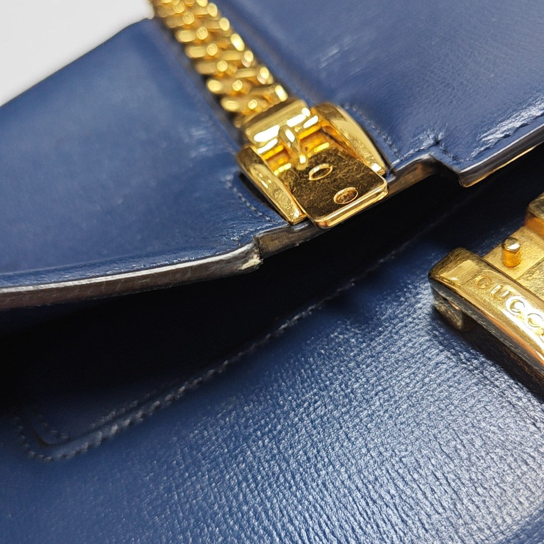 Sylvie 1969 Small Calfskin Blue
