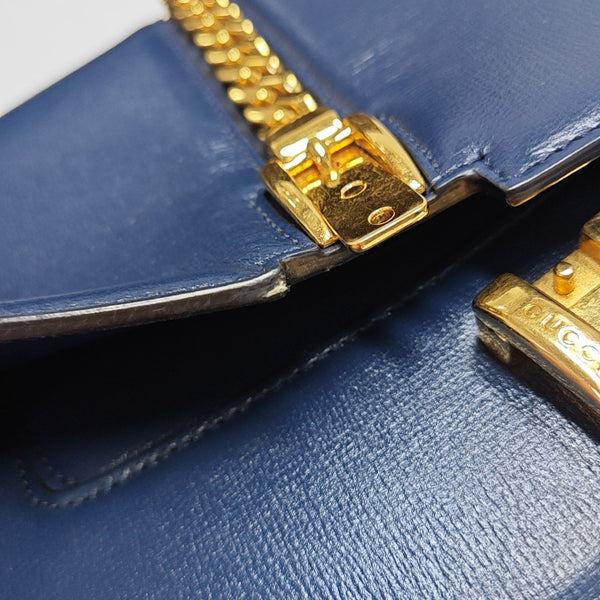 Sylvie 1969 Small Calfskin Blue