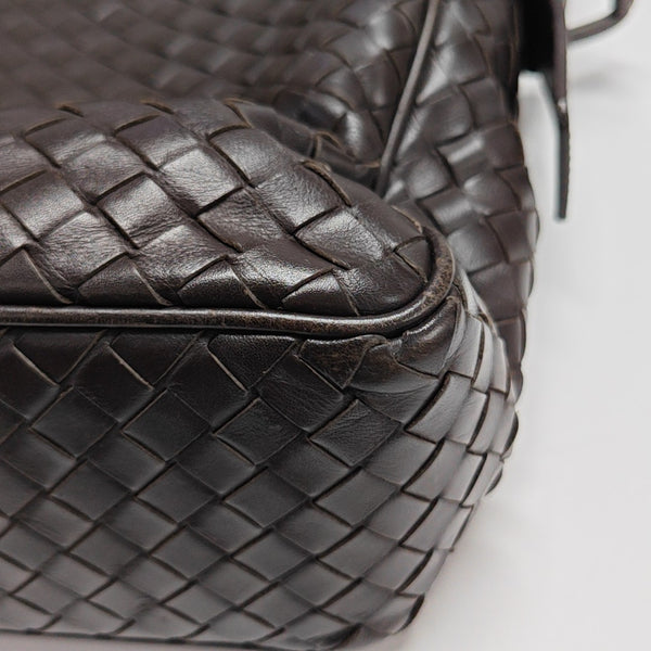 Calfskin Shoulder Bag Brown