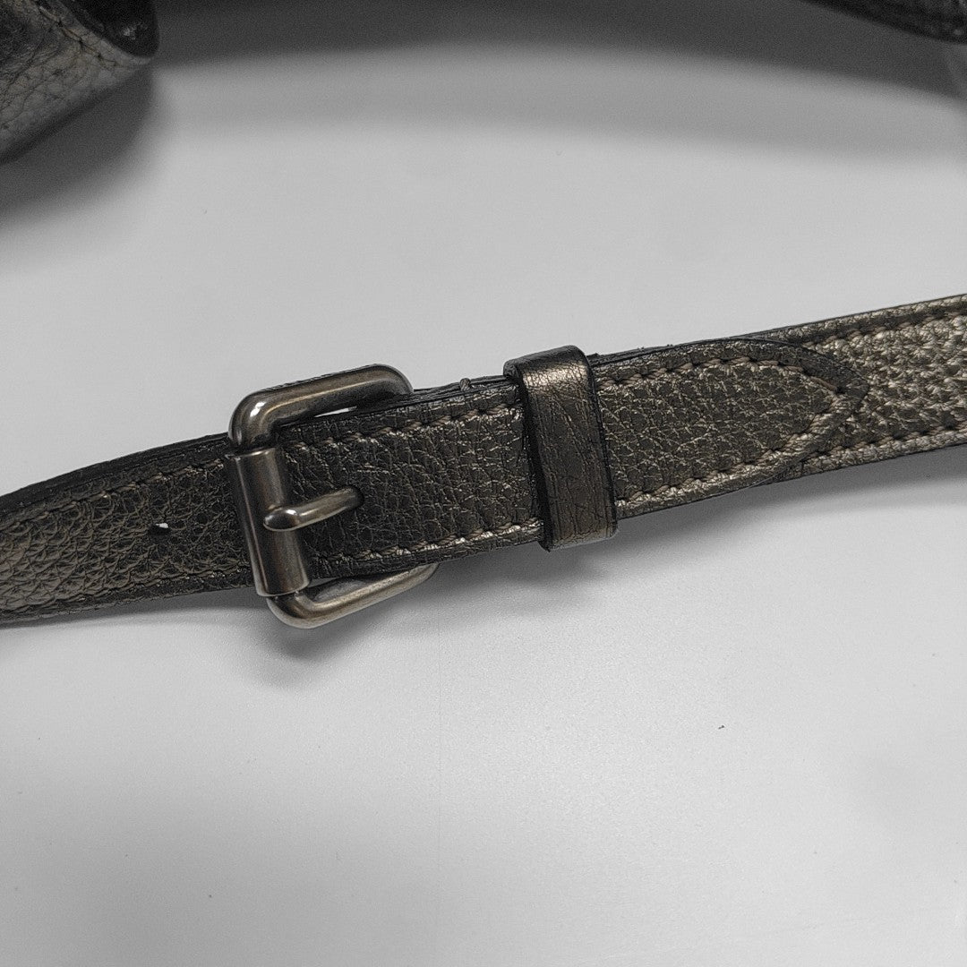 SOLAR Monogram Calfskin Gold