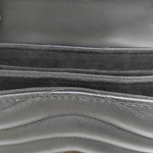 NEW WAVE PM Quilted Calfskin Black