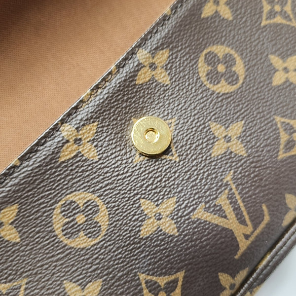 IVY Monogram Coated Canvas Brown