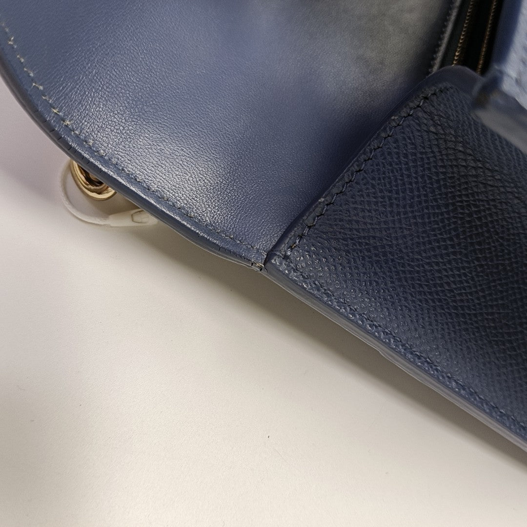 30 Montaigne Calfskin Blue