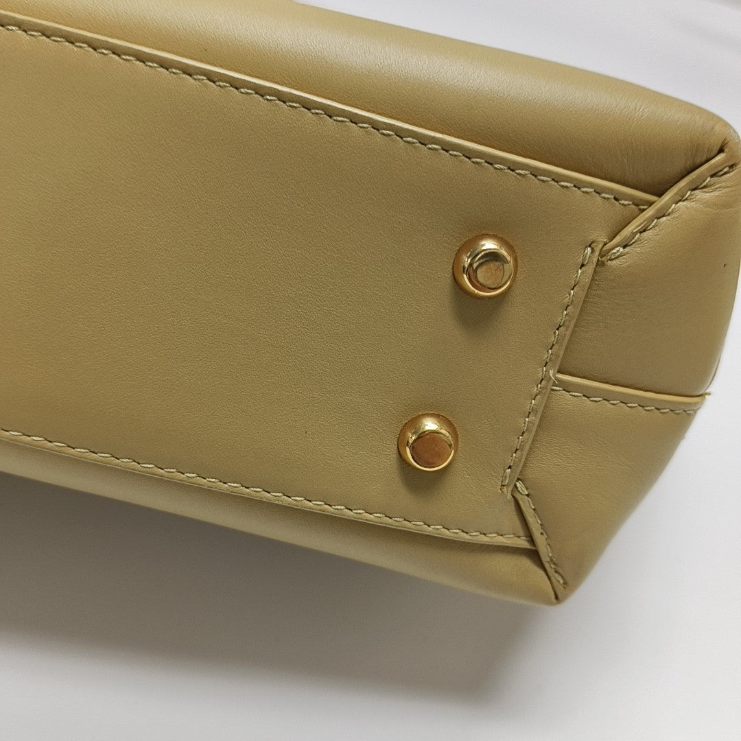 Arco Small Calfskin Yellow