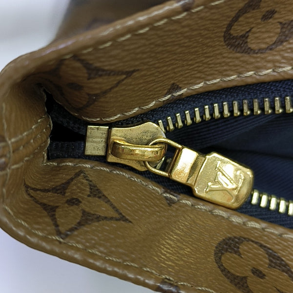 CARRY IT Monogram Coated Canvas Brown