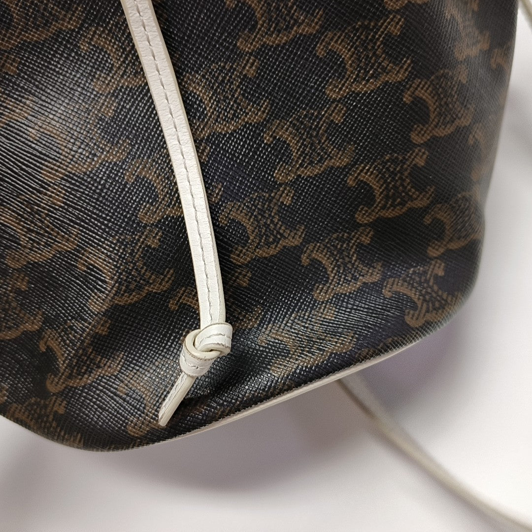 Coated Canvas Small Brown