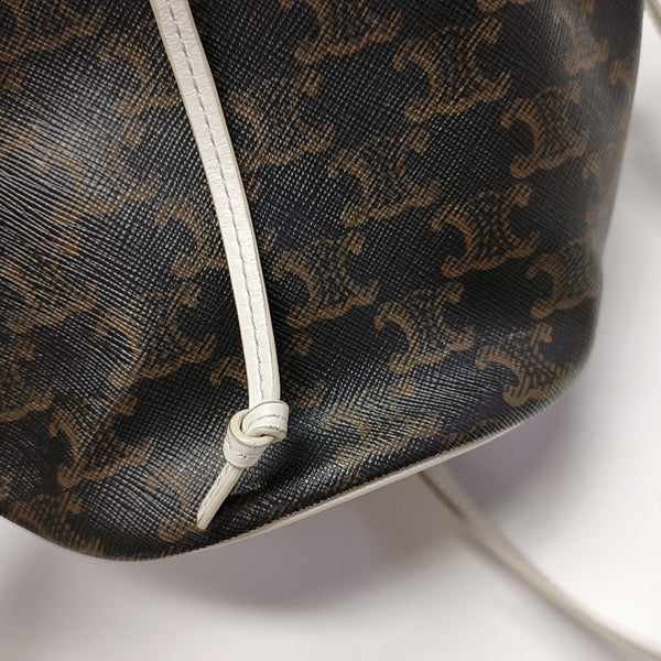 Coated Canvas Small Brown