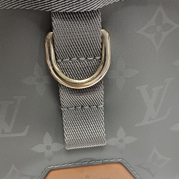 Monogram Special Material Crossbody Bag Gray