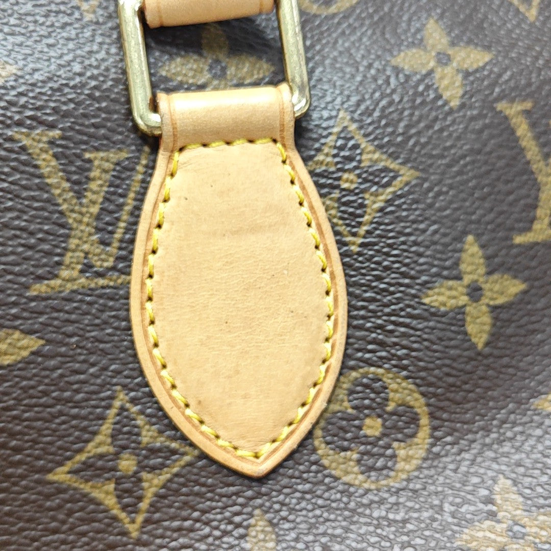 POPINCOURT Monogram Coated Canvas Brown