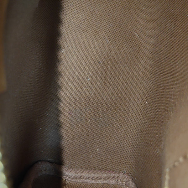 SPEEDY Nano Monogram Coated Canvas Brown