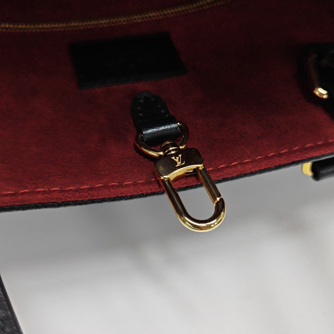 ONTHEGO MM Monogram Calfskin Black