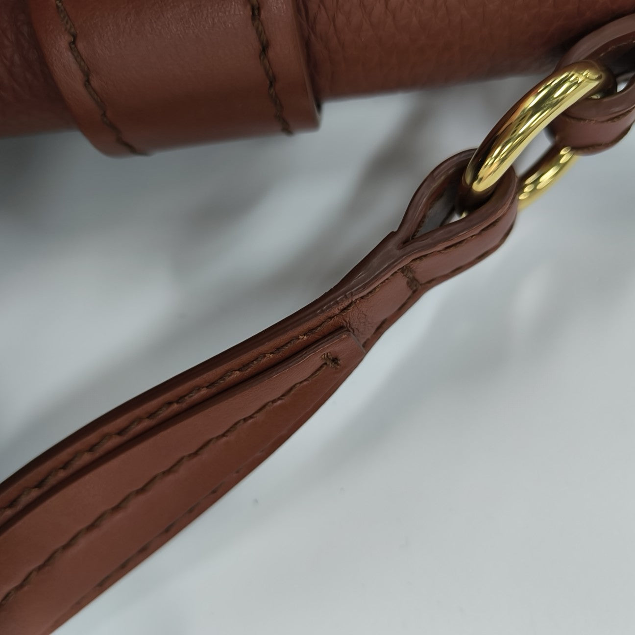 Aby Small Calfskin Brown