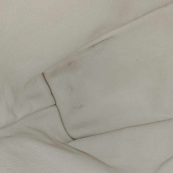 Anjou Mini Coated Canvas White
