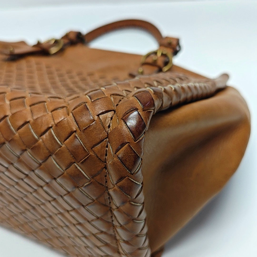 Cesta Calfskin Brown