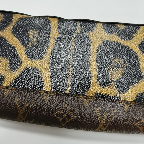 FÉLICIE Monogram Coated Canvas Brown