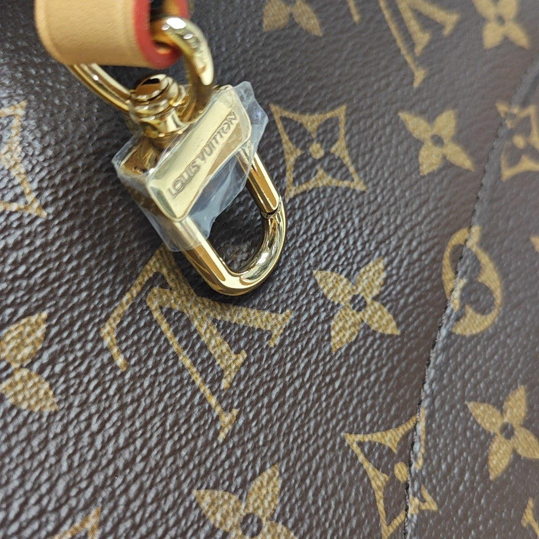 DIANE Monogram Coated Canvas Brown