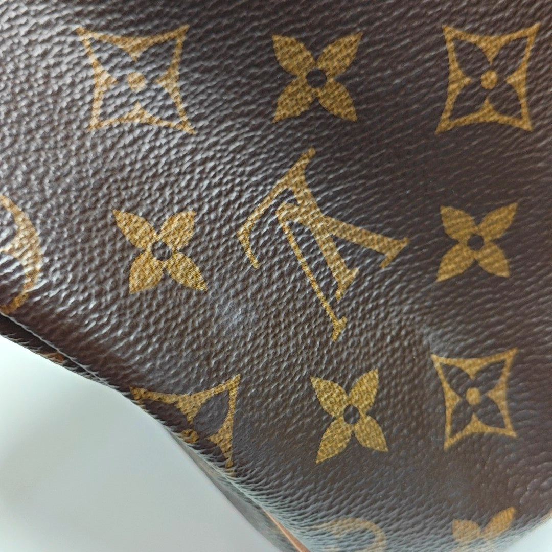 SPEEDY 25 Monogram Coated Canvas Brown