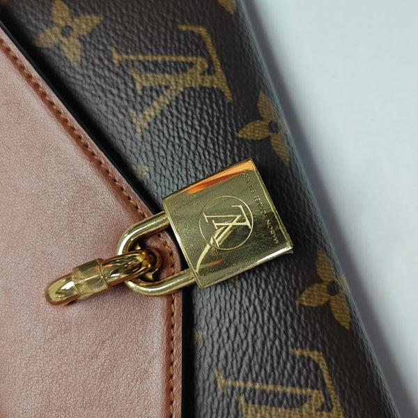 PADLOCK Monogram Coated Canvas Brown