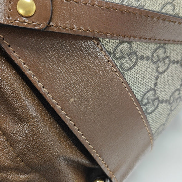 Horsebit 1955 Small Coated Canvas Beige