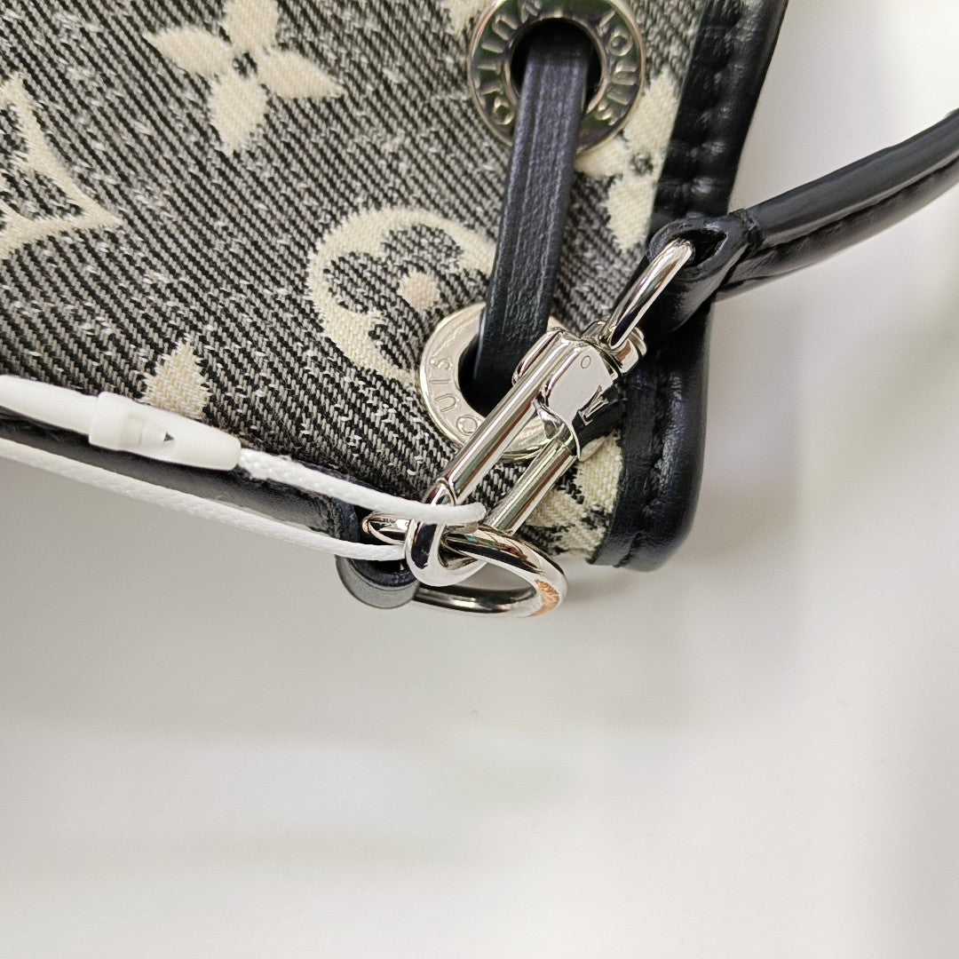 NOÉ Nano Monogram Canvas Gray