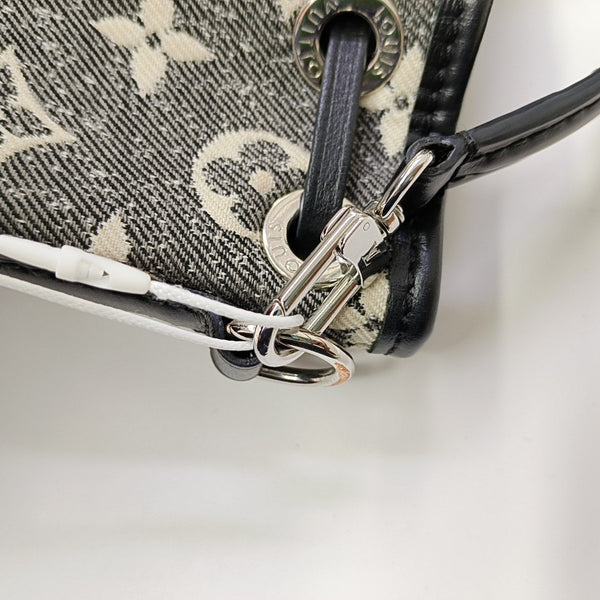 NOÉ Nano Monogram Canvas Gray