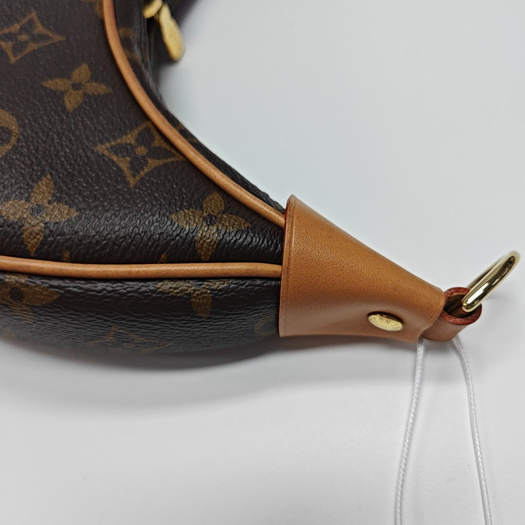 LOOP Monogram Coated Canvas Brown