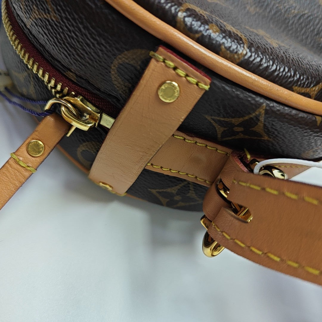 BOITE CHAPEAU PM Monogram Coated Canvas Brown