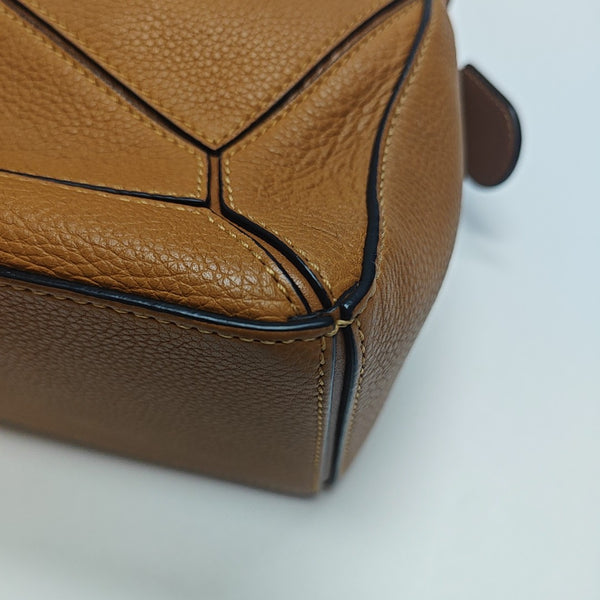 Puzzle Small Calfskin Brown