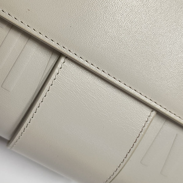 30 Montaigne Calfskin White