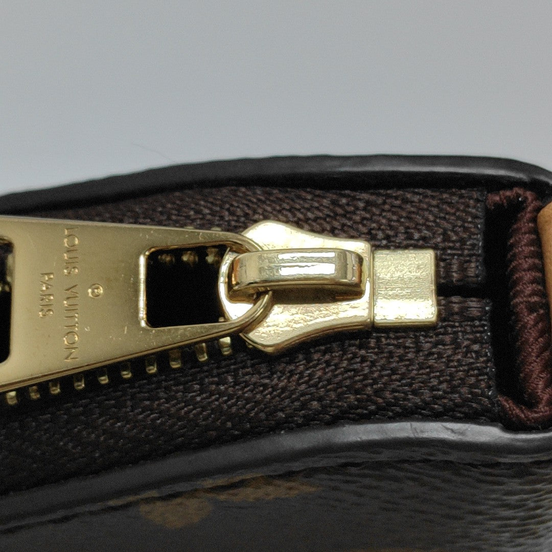BOULOGNE Nano Monogram Coated Canvas Brown