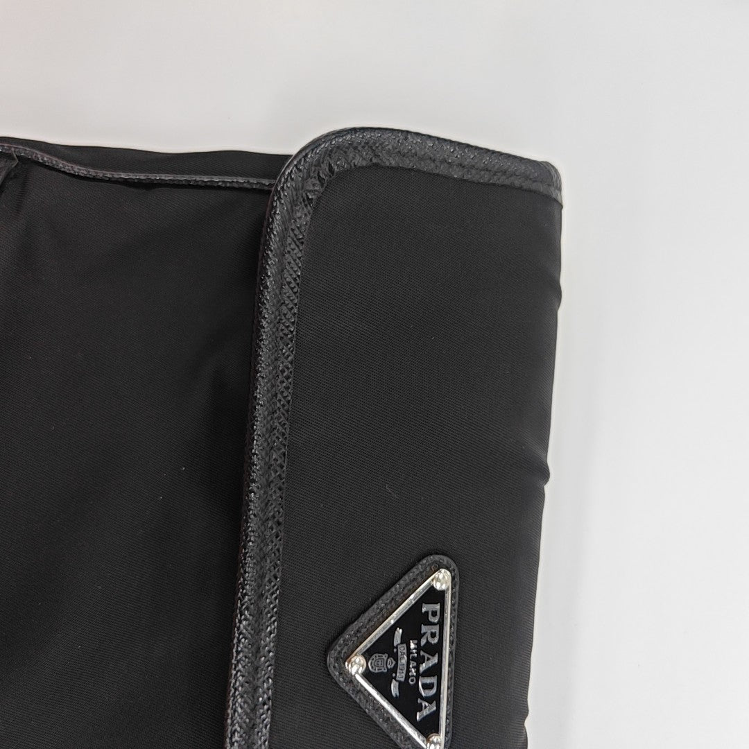 Fold Wallet Nylon Black