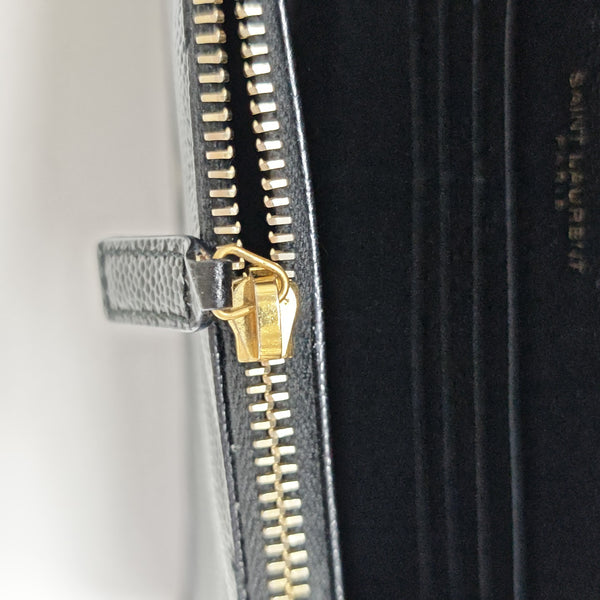 MONOGRAM WOC Chevron Calfskin Black