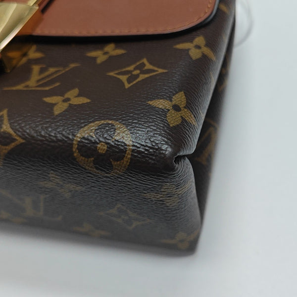 LOCKY BB Monogram Coated Canvas Brown