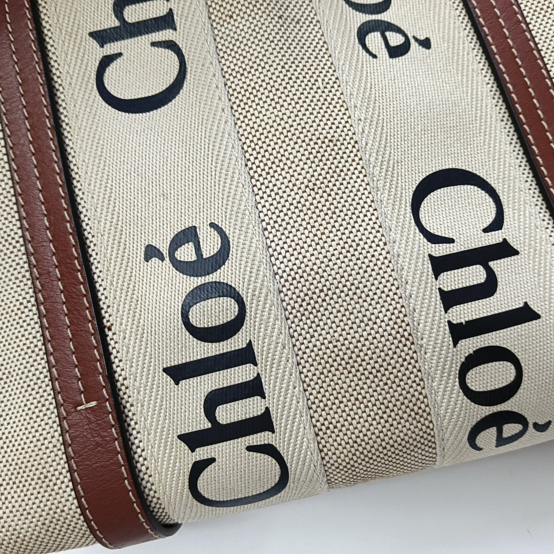 Woody Small Canvas Beige