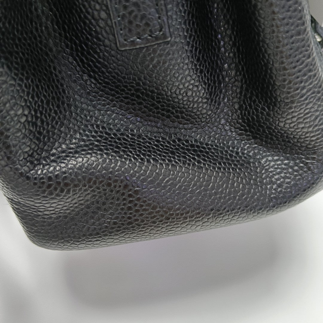 CC TIMELESS SOFT Quilted Grained Calfskin Black