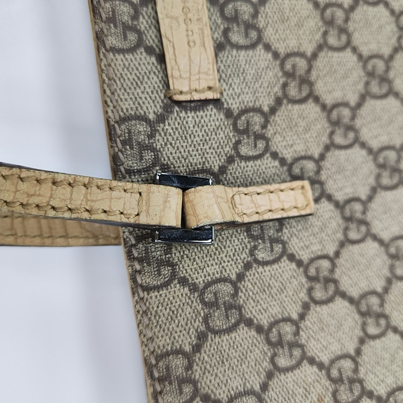 Monogram Coated Canvas Top Handle Bag Black