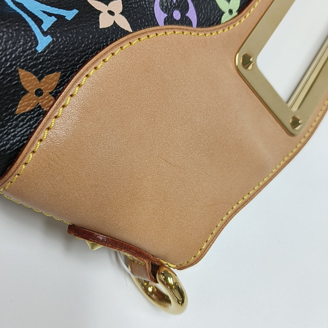 LV × TM JUDY Monogram Coated Canvas Black