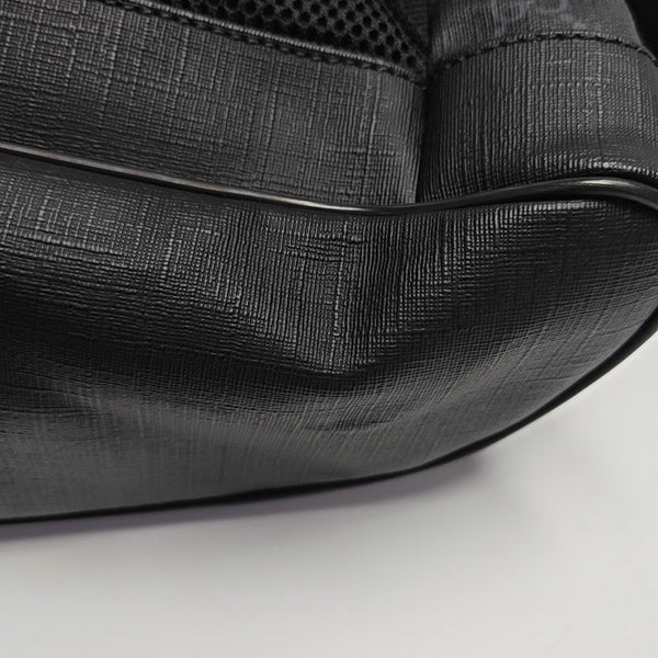GG Supreme Monogram Coated Canvas Black